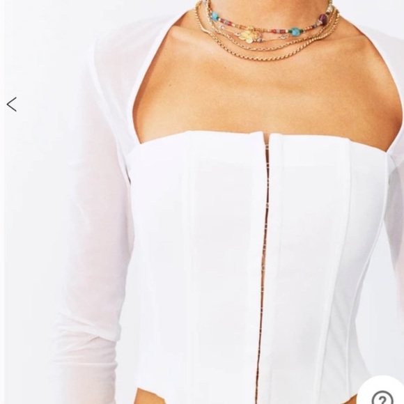 With Jean Al Top | White - Picture 5 of 8